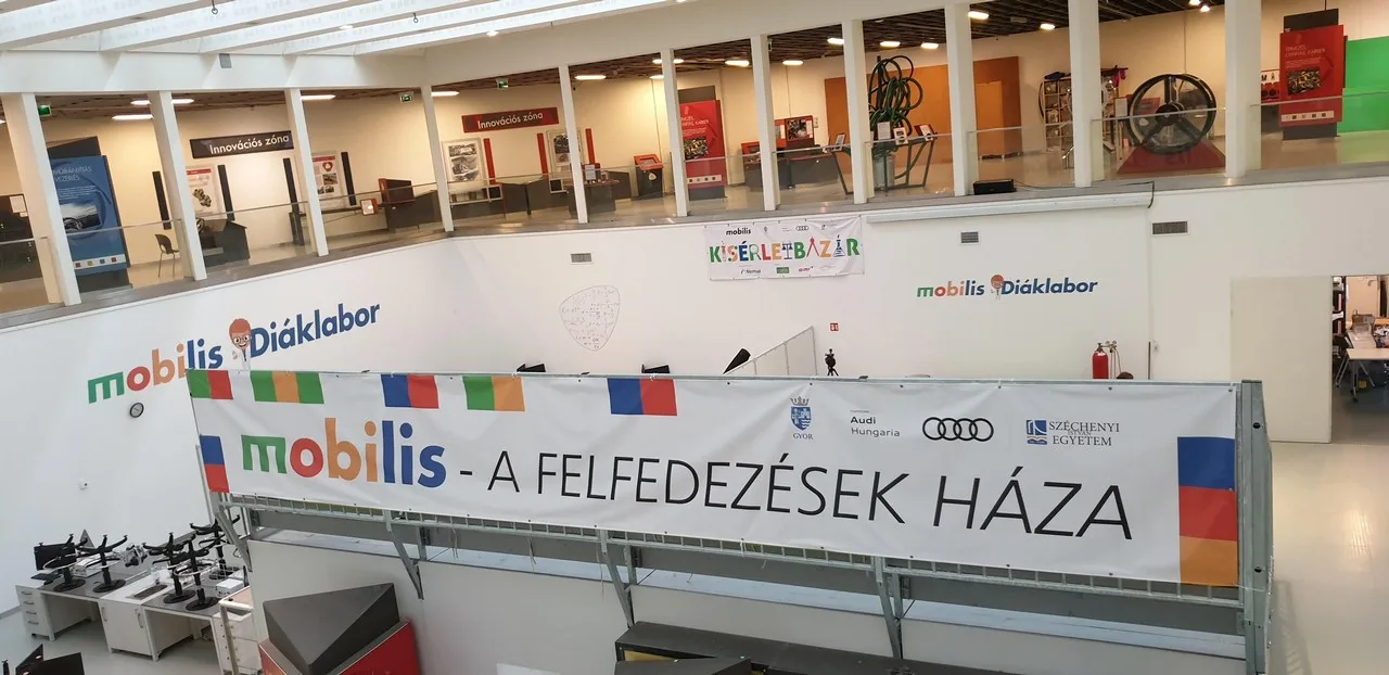 Látogatás a győri Mobilis Diáklaborban